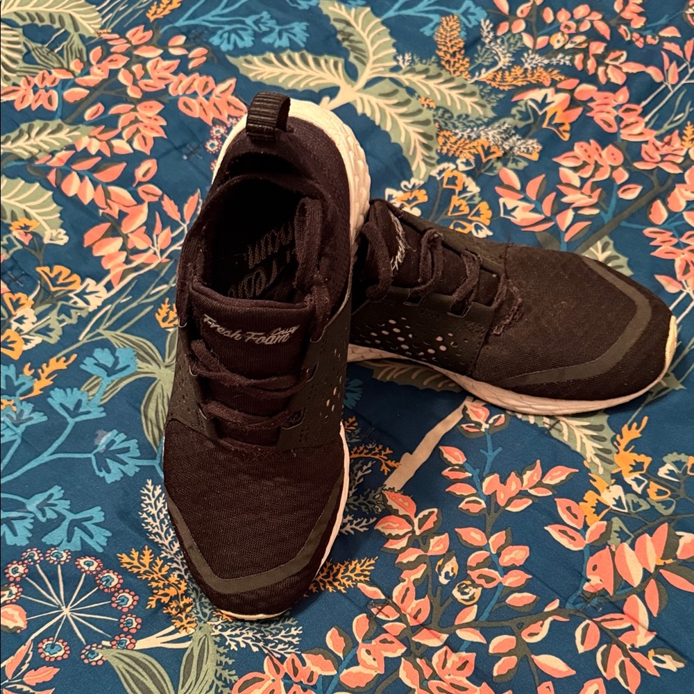 New Balance Black and White Fresh Foam Women’s Sneakers